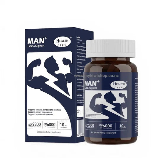 Health Life MAN+ Libido Support，男士活力雄風寶 60粒