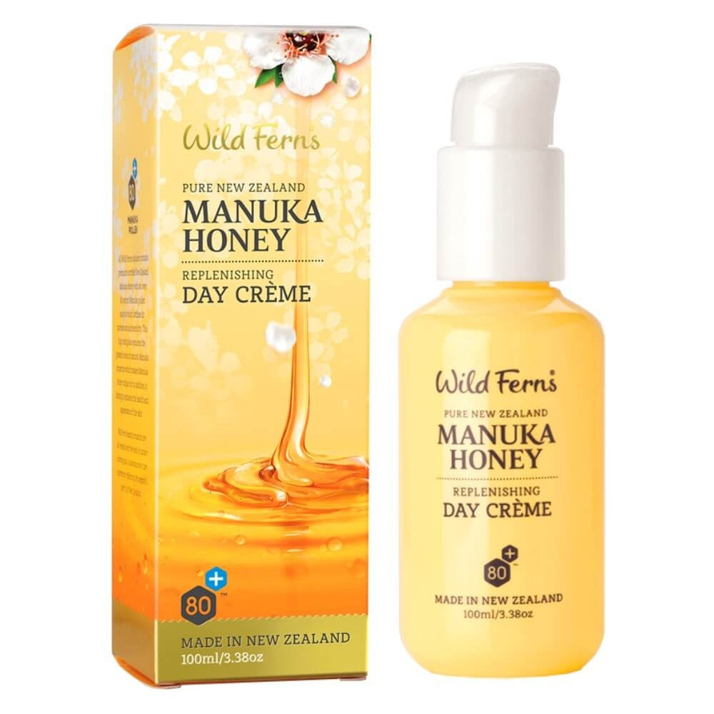 Wild Ferns 紐西蘭帕氏，麥蘆卡蜂蜜日霜，100ml